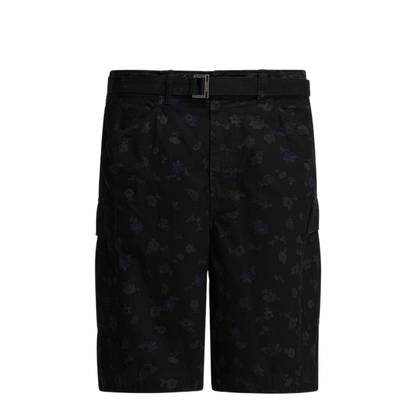 Floral Cargo Shorts - Image 1