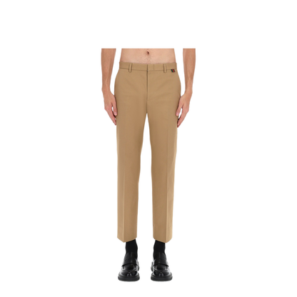 Cotton Tailored Pants - Image 4