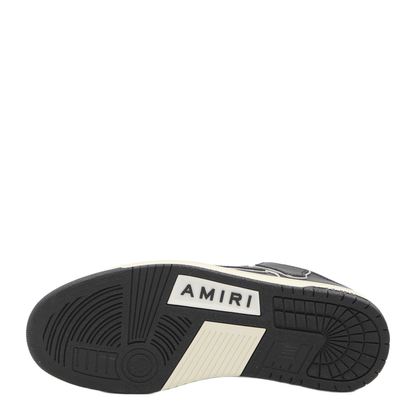 Skel Top Low Black Sneaker With Logo Patch - Image 4