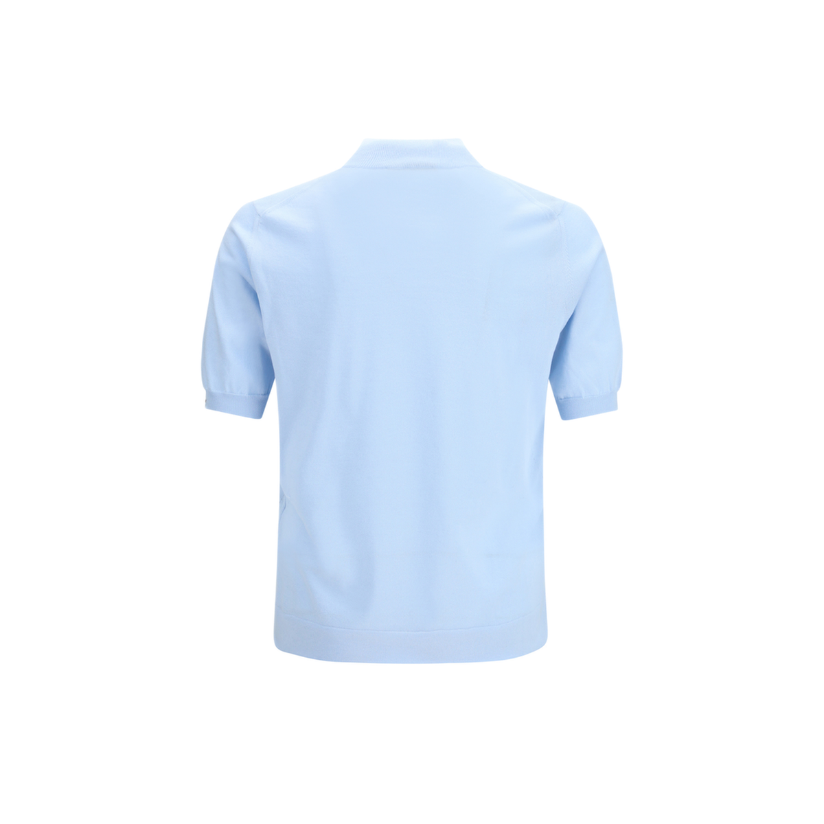 Light Blue Cotton Sweater - Image 2