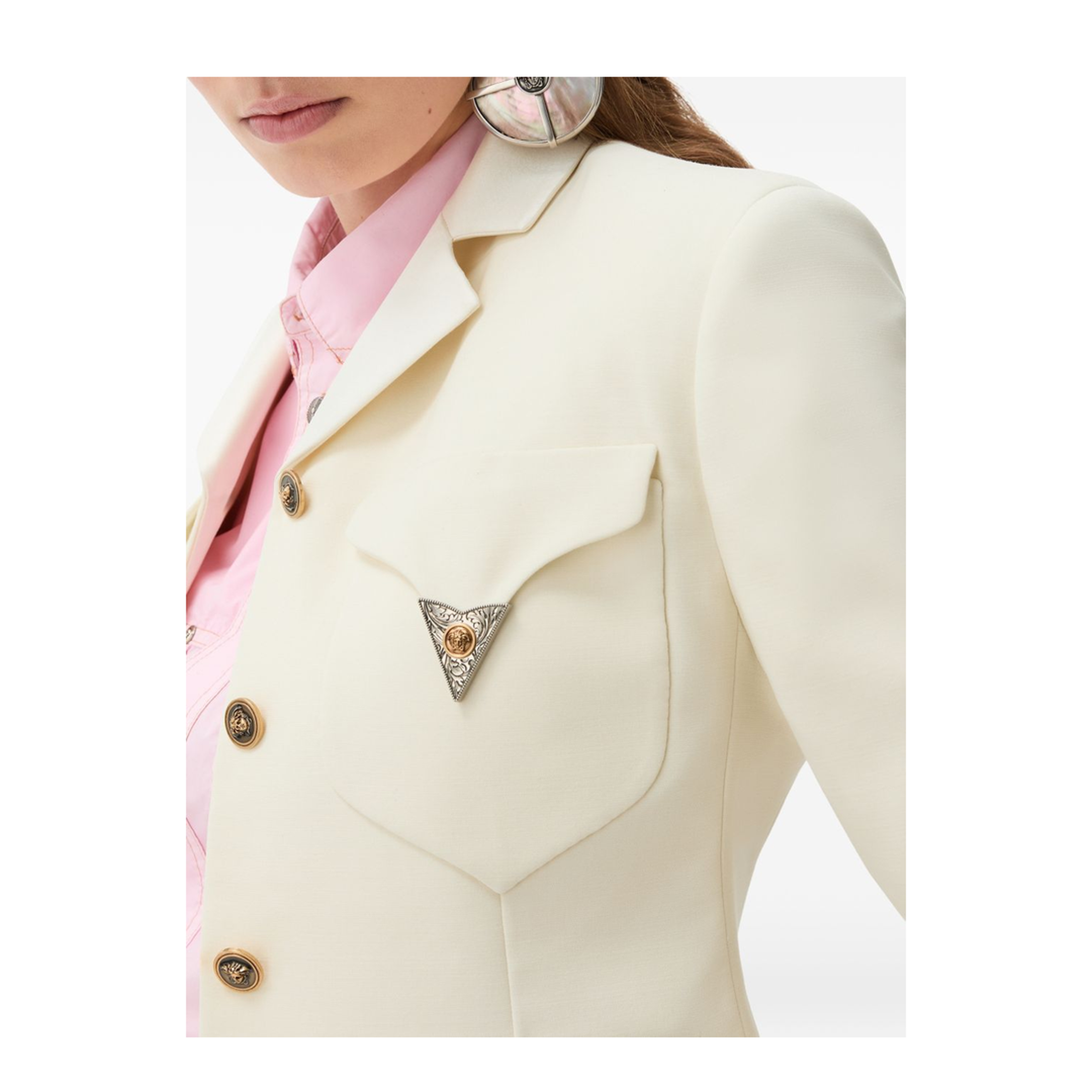 Blazer with appliqués - Image 4