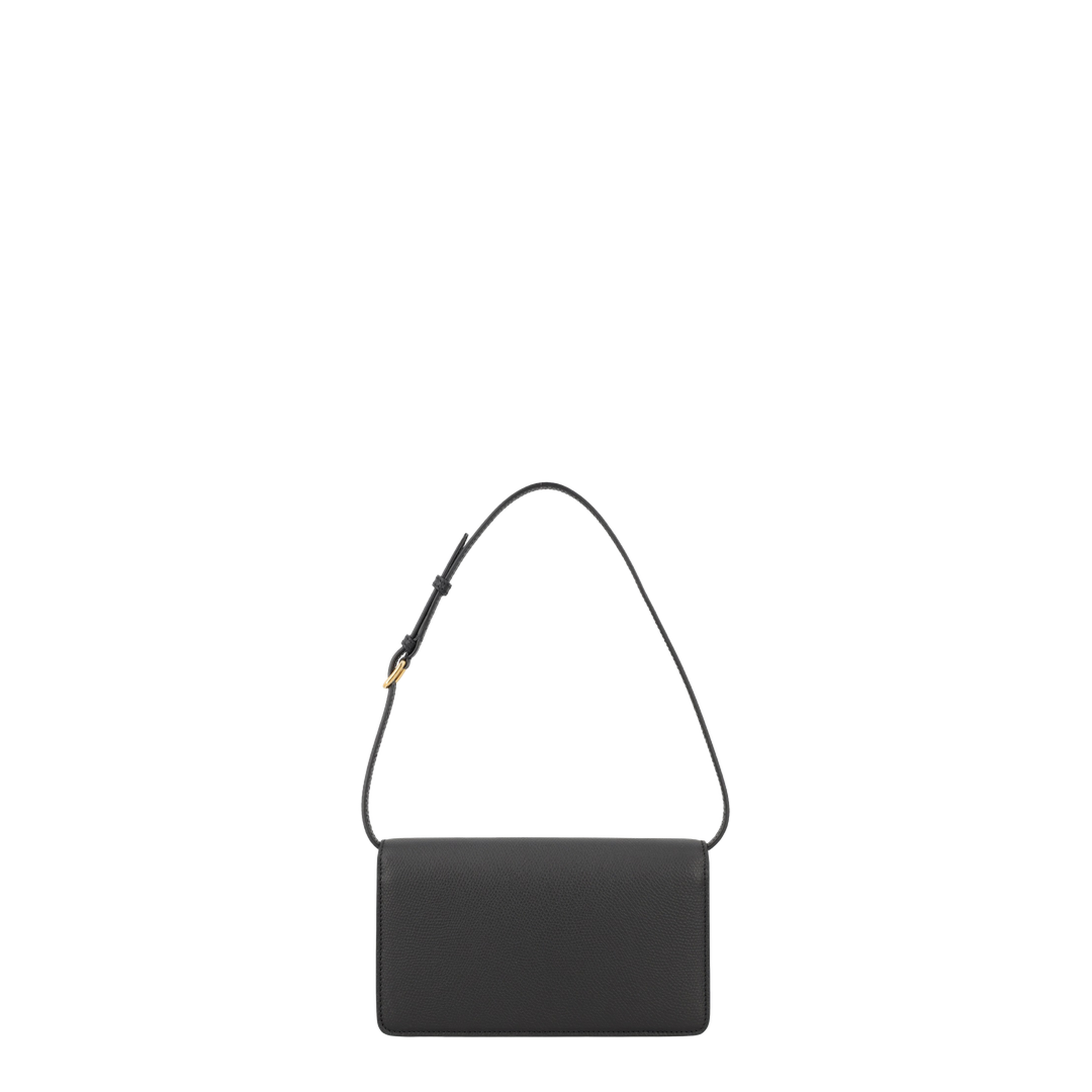 Black Leather VLogo Signature Clutch - Image 2