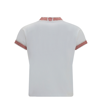 T-shirt with Greca Details - Image 2