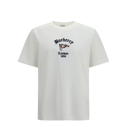 Check Cotton T-Shirt - Image 1