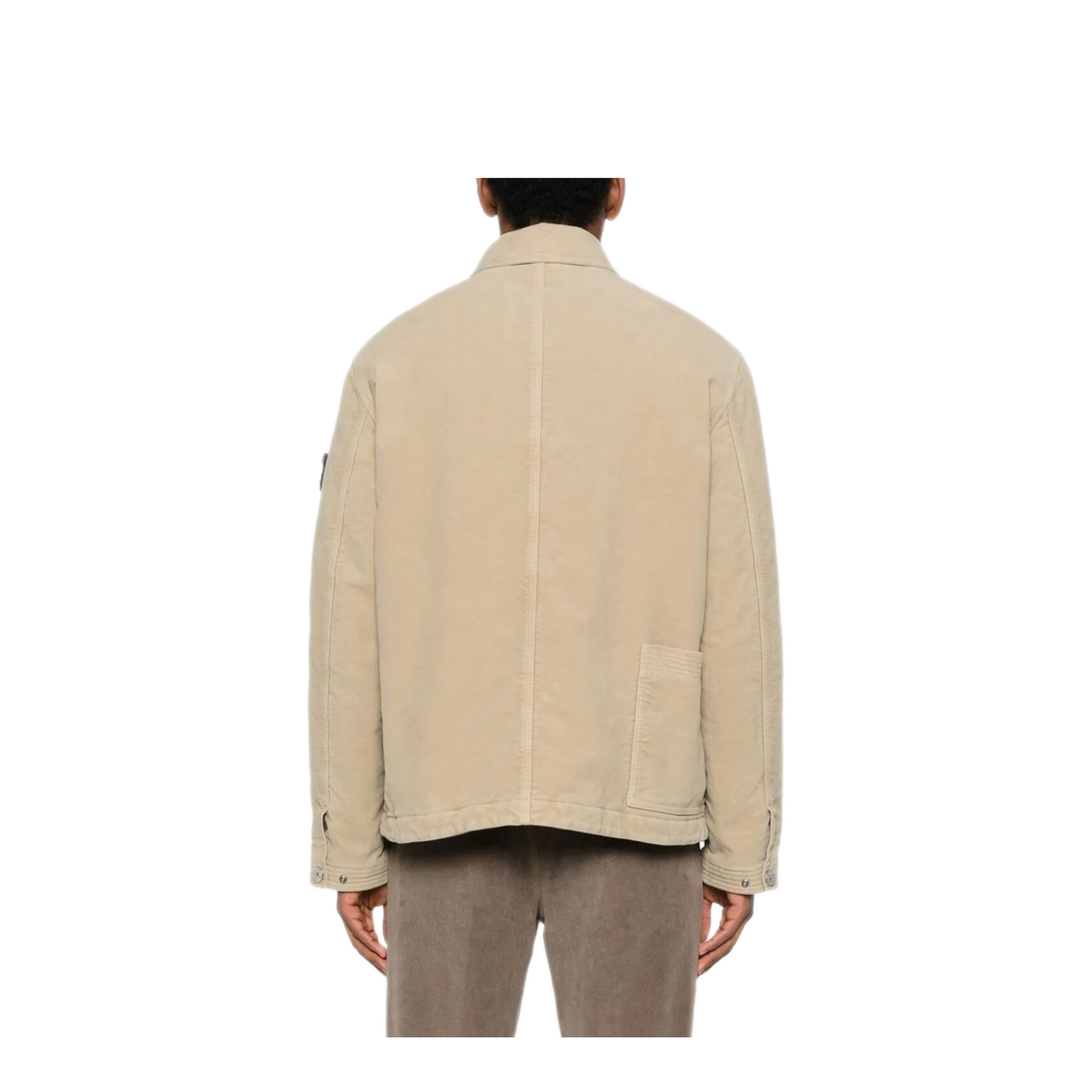 Cotton Jacket with Multiple Pockets - Image 5
