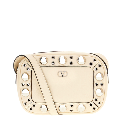 Ivory Leather Nellcôte Crossbody Bag - Image 1