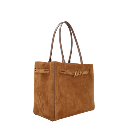 Audrey Medium Suede Tote Bag - Image 3