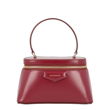 Antigona Medium Calfskin Vanity Bag - Burgundy - Image 1