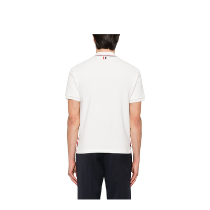 Cotton Waffle Rib Cuff Polo - Image 4