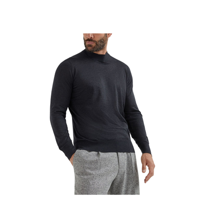 Cotton and Silk Blend Sweater - Image 4