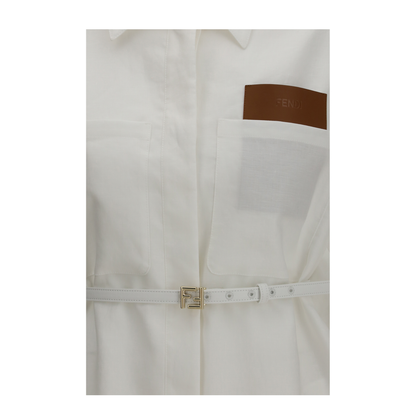 Linen and Cotton Belted Jacket - Image 3