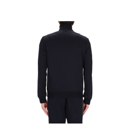 Blue Full Zip Jacket With Zip Closure - Image 5