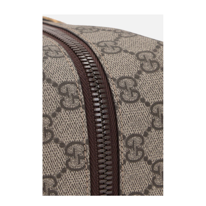 Savoy Small Canvas Toiletry Case - Gray - Image 4