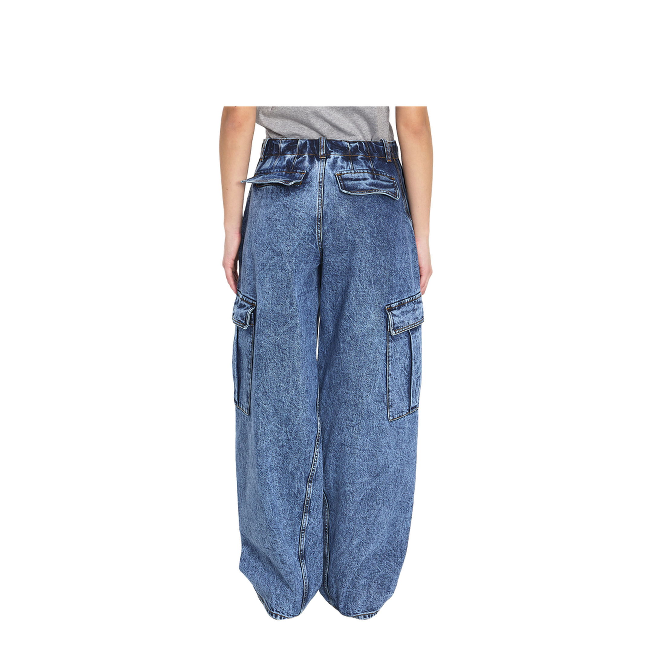 Cargo Denim Jeans - Image 4