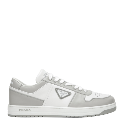 Downtown Sneakers in White Crystal Leather - Image 1