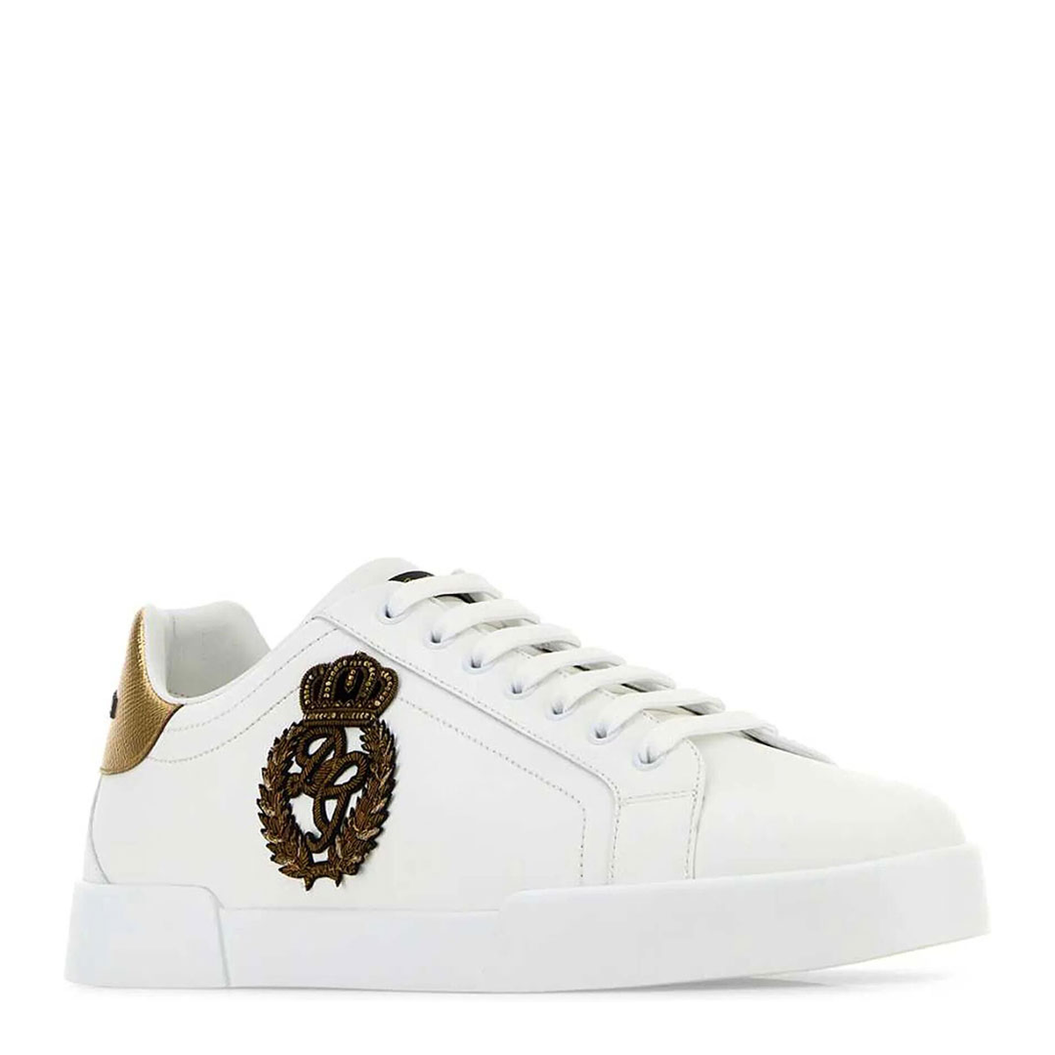 Portofino Sneakers in Nappa Leather with Crown Patch - Image 2