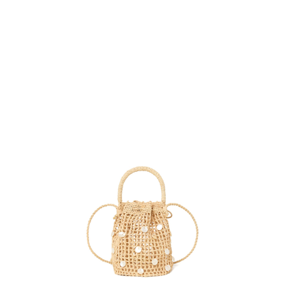 Rafia Bucket Bag - Image 2