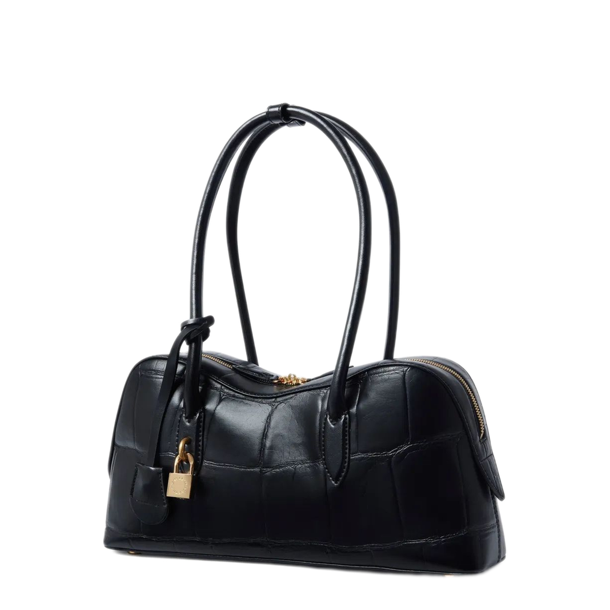 Ryder Medium Polyester Shoulder Bag - Uppeal Black - Image 4
