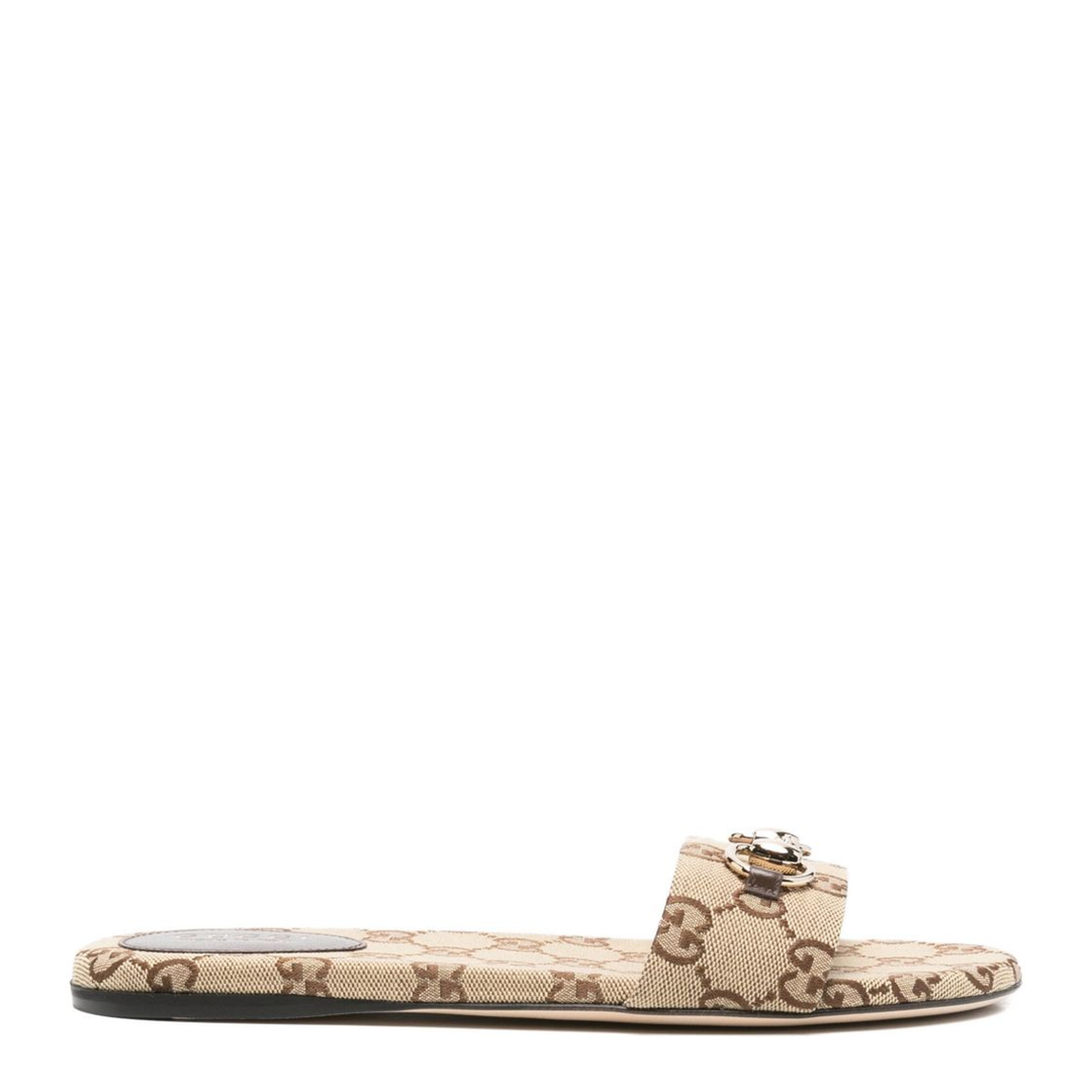 Slide Sandal with Horsebit - Image 1