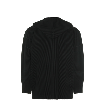 Pleated Sweatshirt with Buttons - Image 3