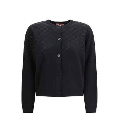 Long-sleeve Crew-neck Cardigan - Image 1