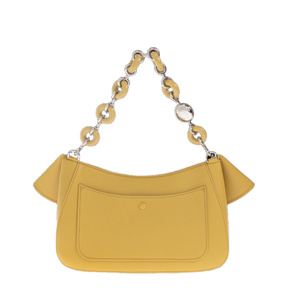 Ola Medium Shoulder Bag Yellow - Image 3