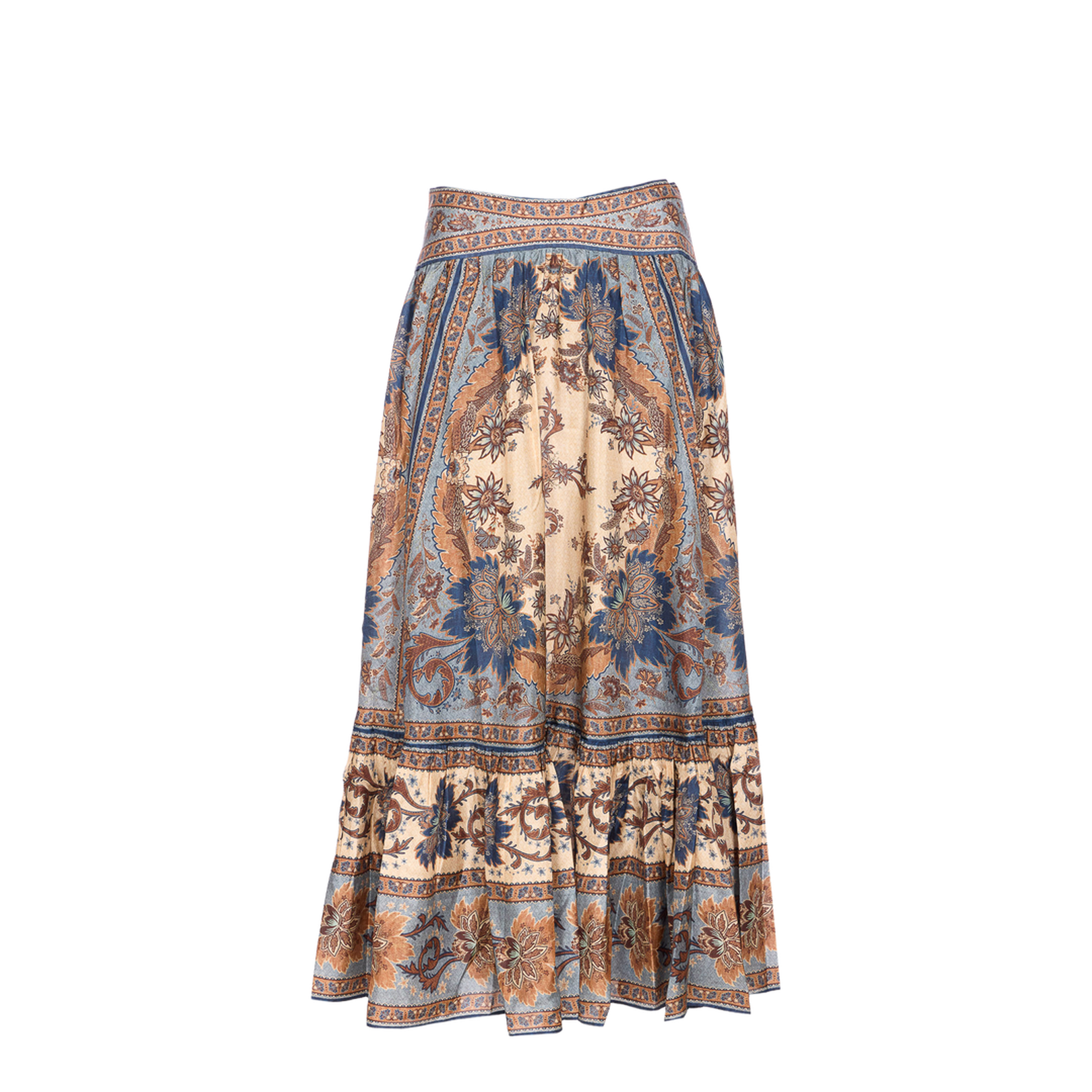 Ascension Printed Silk Skirt - Image 2