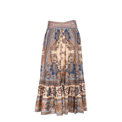 Ascension Printed Silk Skirt - Image 2