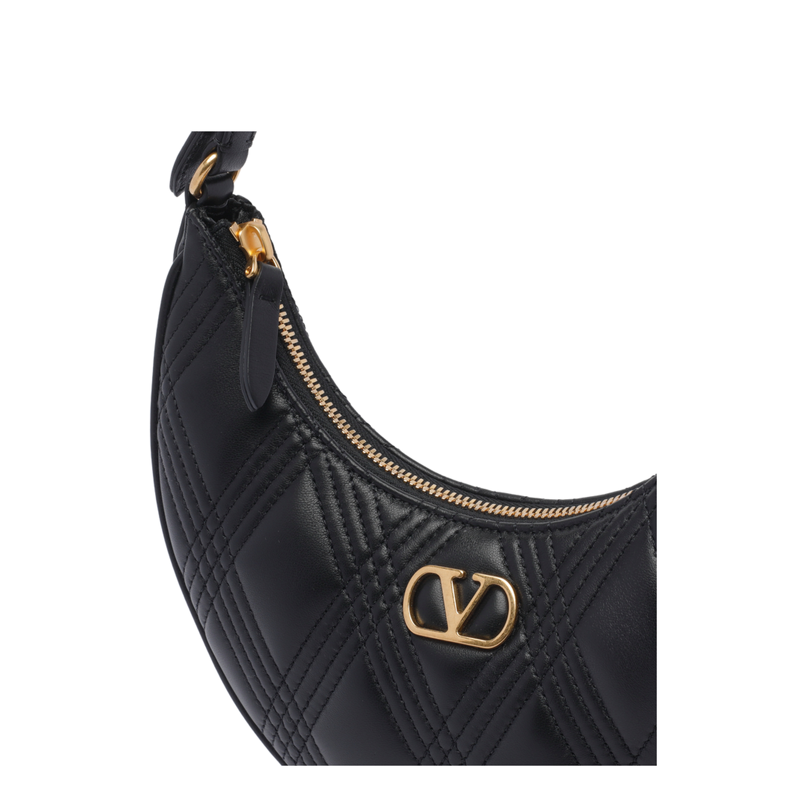 Quiltie 67 Hobo Bag - Black - Image 4