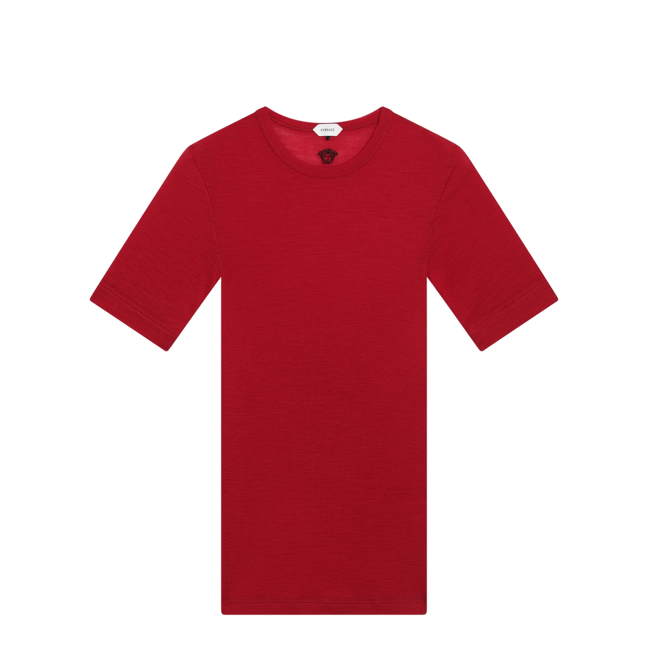 Ribbed Cotton T-Shirt - Image 1