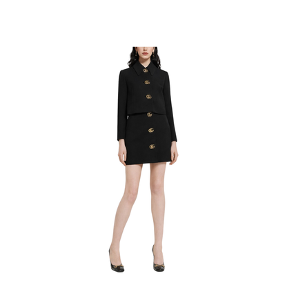 Miniskirt with Buttons - Image 2