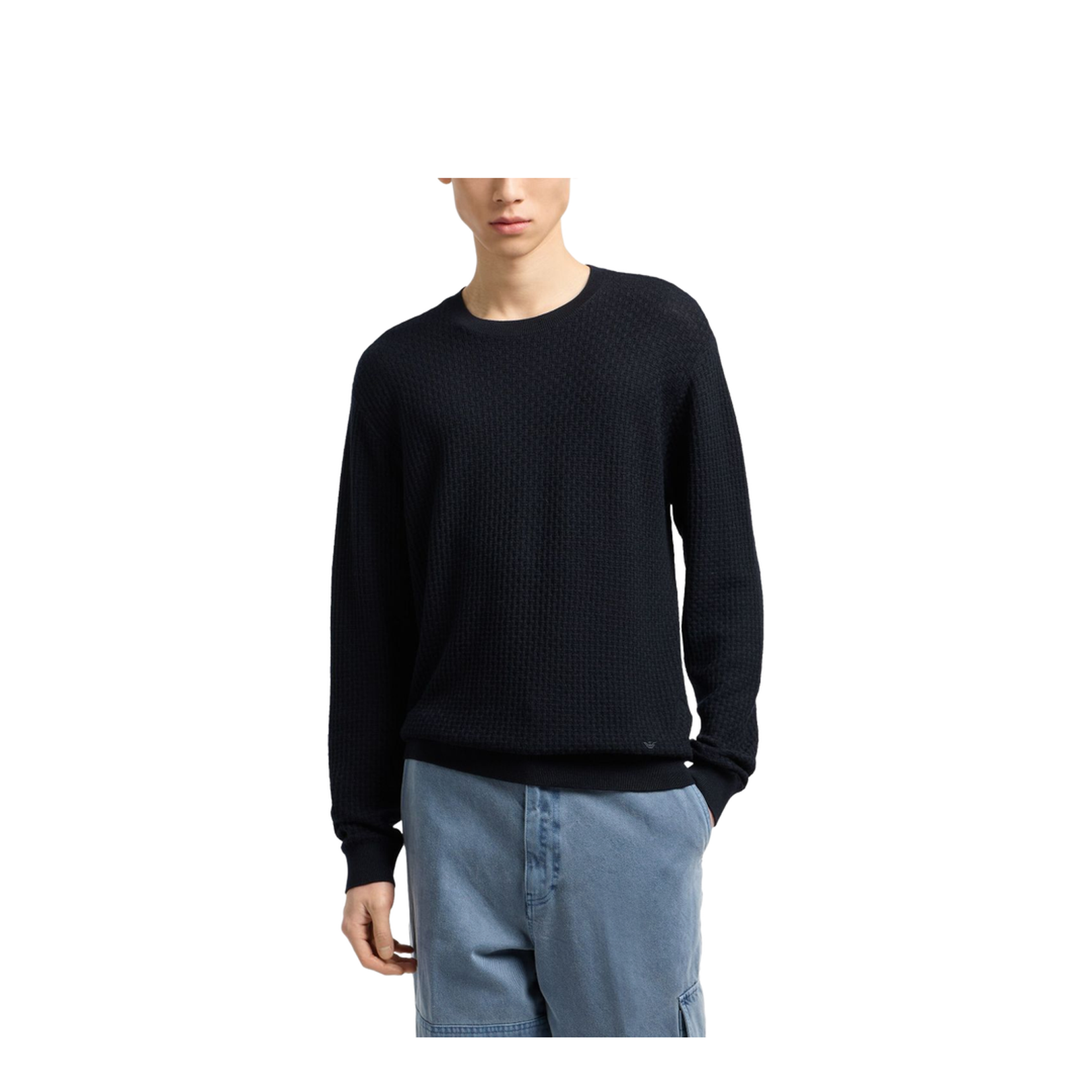 Wool Crewneck Jumper - Image 3