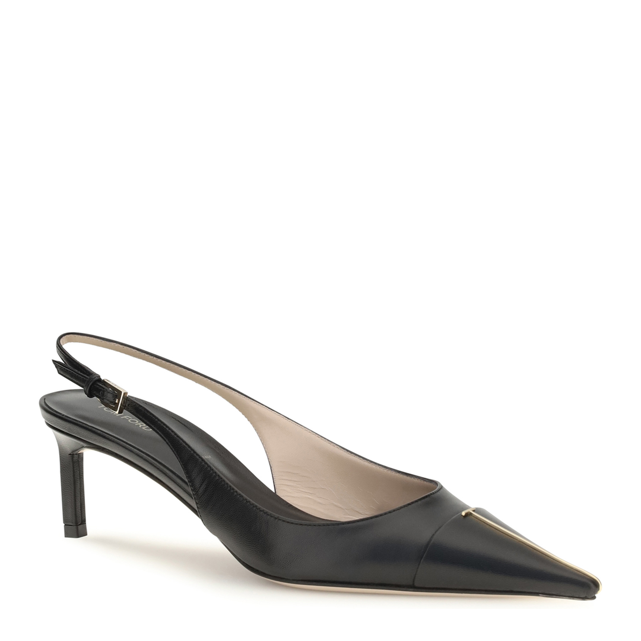 Leather Slingback Pumps - Image 2