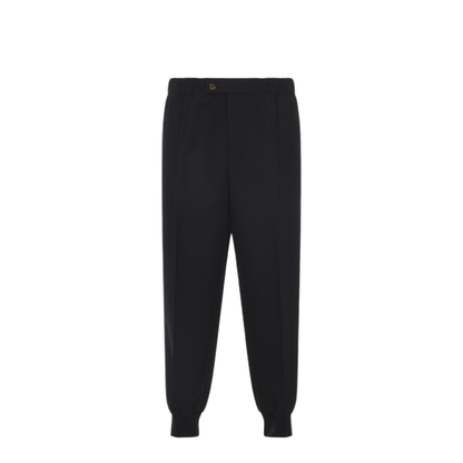 Virgin Wool Track Pants - Image 2