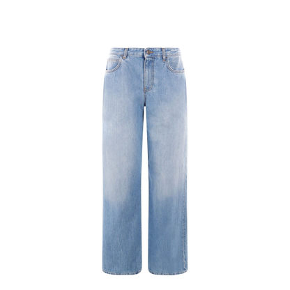 Eglitta Jean Blue in Cotton - Image 1