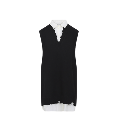 Cotton Mini Dress - Image 3