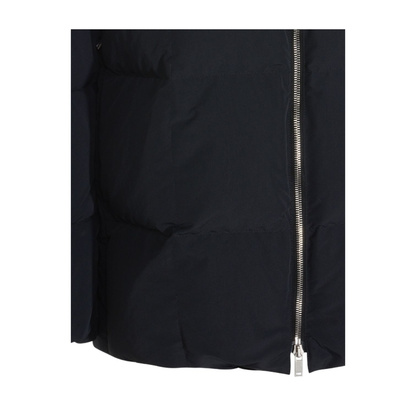 Quilted Coat Black - Image 4