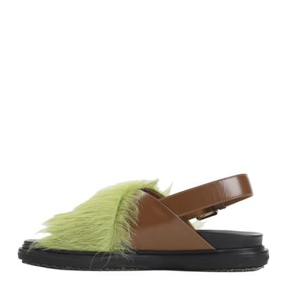 Fur-lined Fussbett Sandals - Image 4