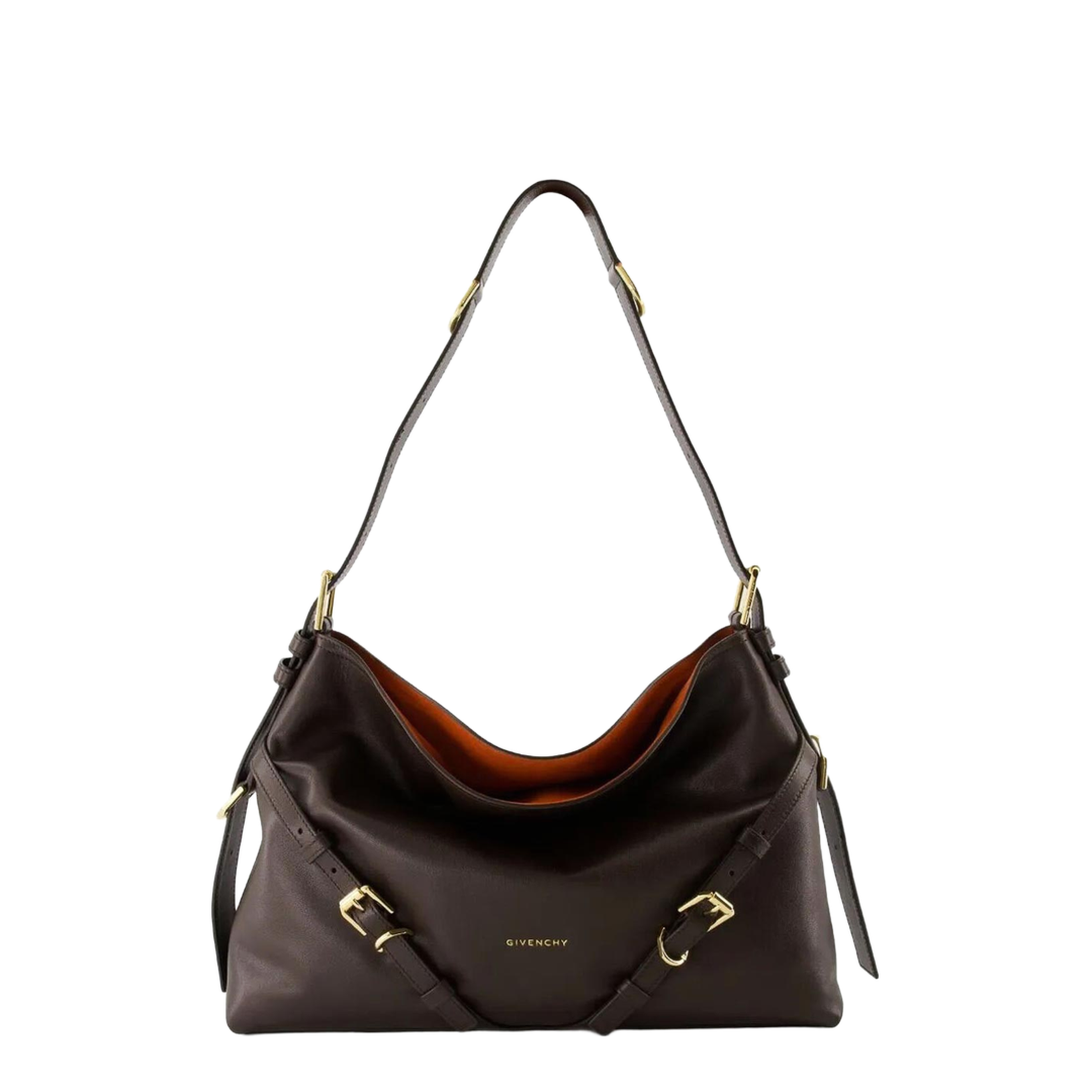 Medium Voyou Bag in Shiny Leather - Image 1