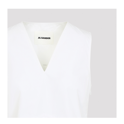 Sleveless A-Line Pleated Top - Image 5
