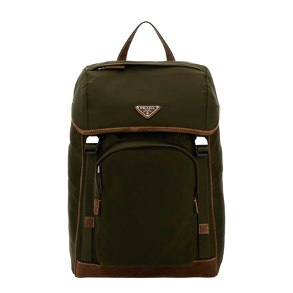 Re-Nylon and Suede Backpack - Image 3