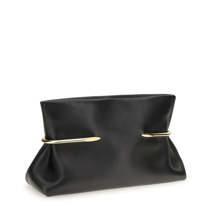 Pinch Soft Clutch in Nappa Leather - Image 3