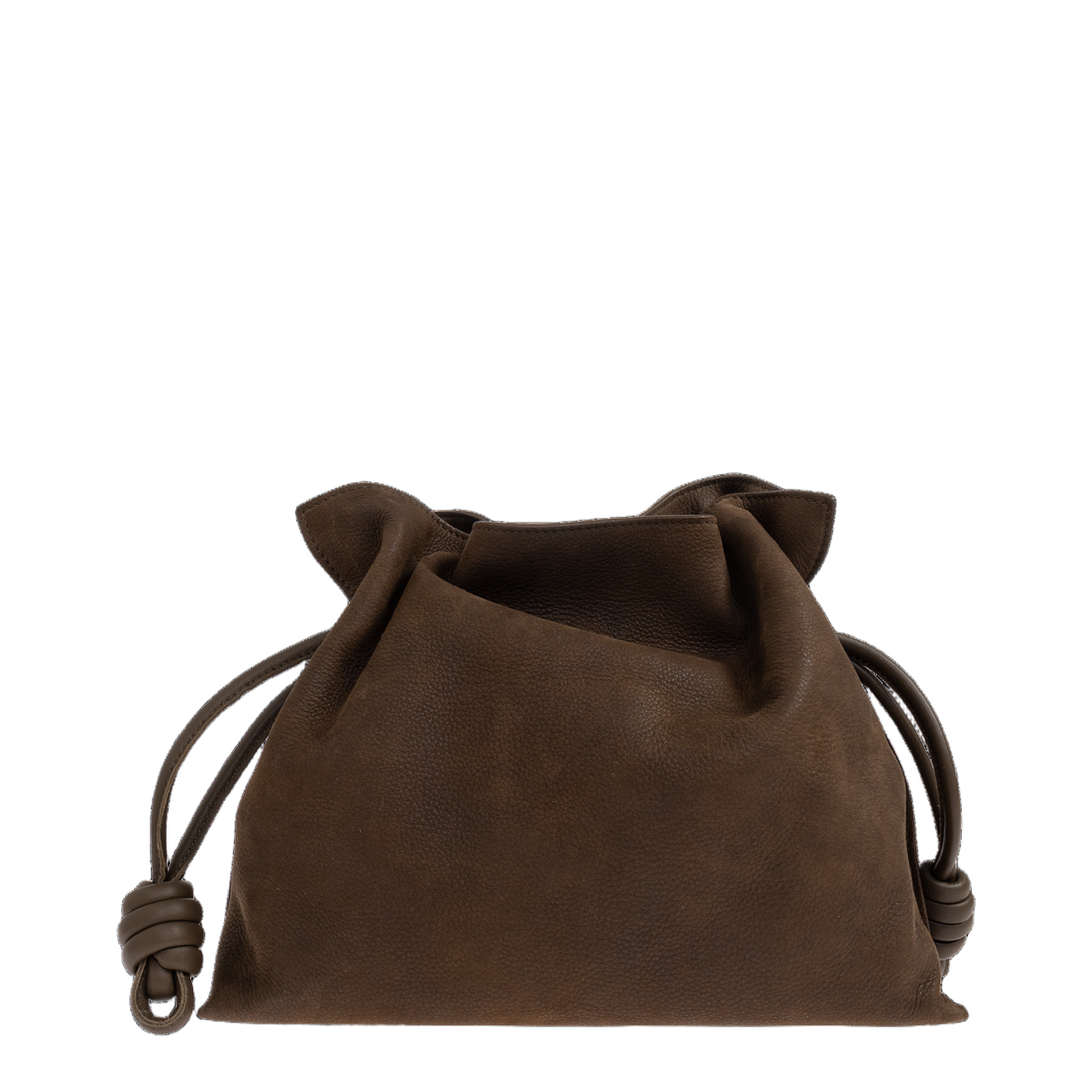 Flamenco Medium Grained Nubuck Clutch - Tundra - Image 3
