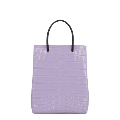 Logo Print Embossed Tote Bag - Image 4