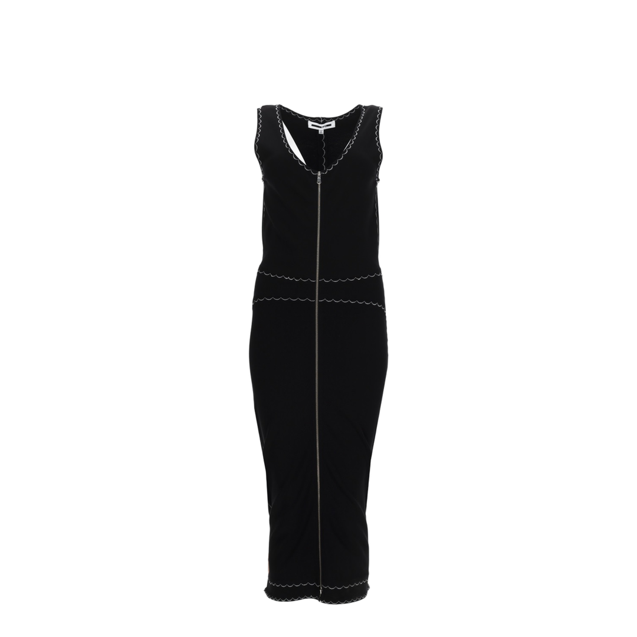 Viscose Dress with Zip - Image 1