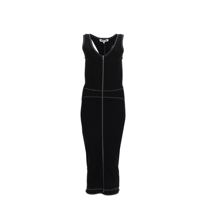 Viscose Dress with Zip - Image 1
