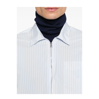 Striped Shirt with Full Zip - Image 4