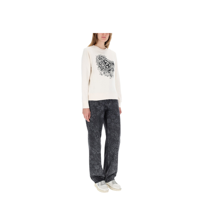 Sweatshirt with Embroidery - Image 2