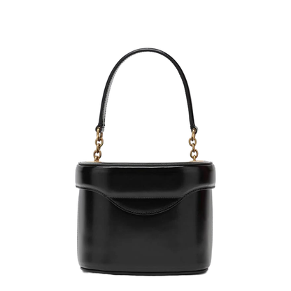 Vanity Shoulder Bag Leather Black - Image 2