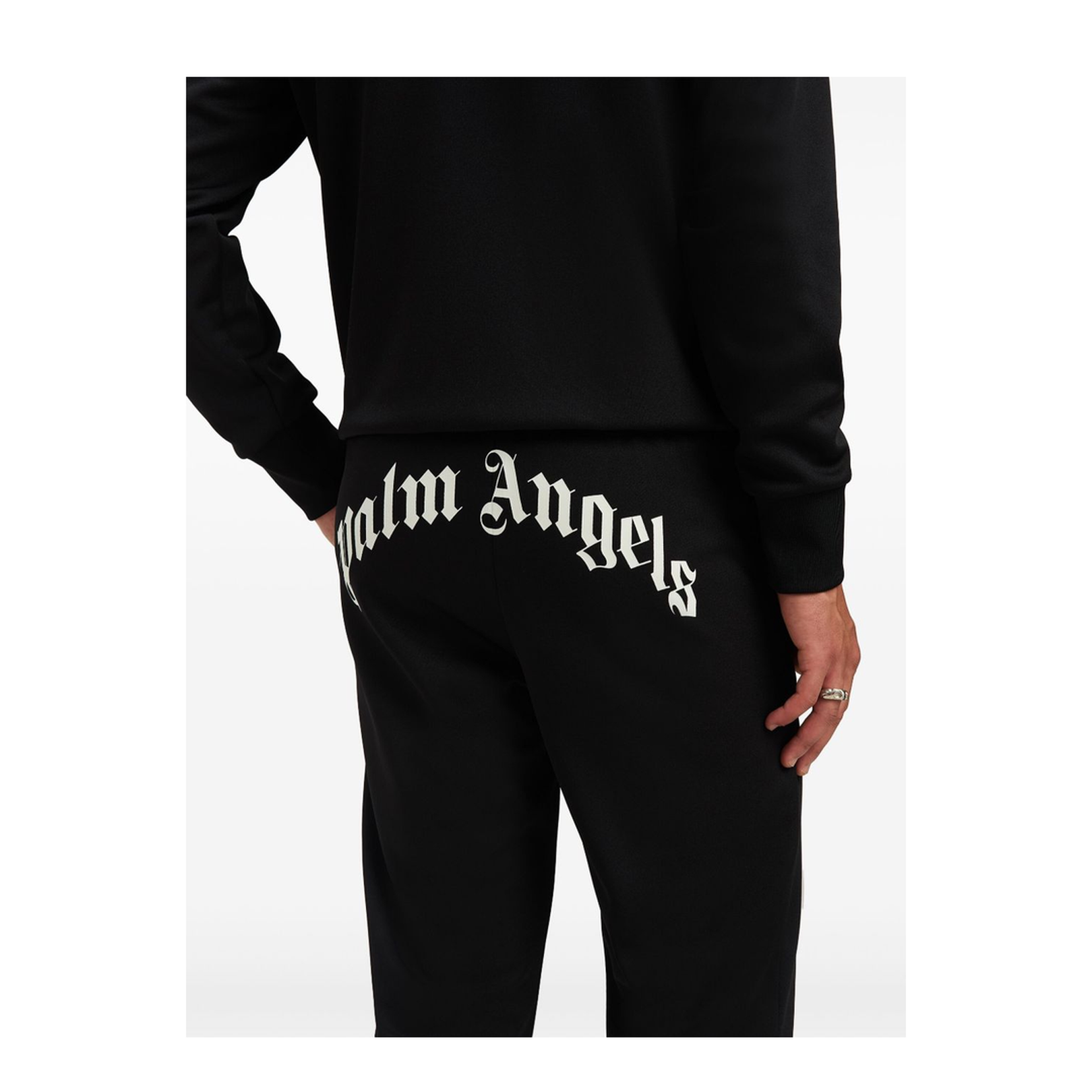 Curved Logo Track Pants - Image 2